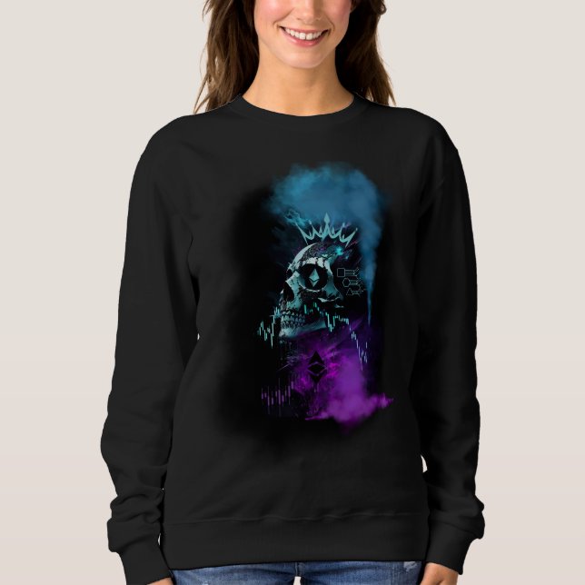 Fantasy-Design | Kryptowährung | Ethereum Sweatshirt (Vorderseite)