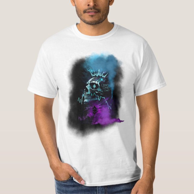 Fantasy-Design | Kryptowährung | Ethereum T-Shirt (Vorderseite)