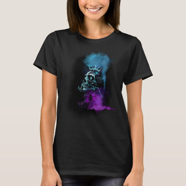 Fantasy-Design | Kryptowährung | Ethereum T-Shirt (Vorderseite)