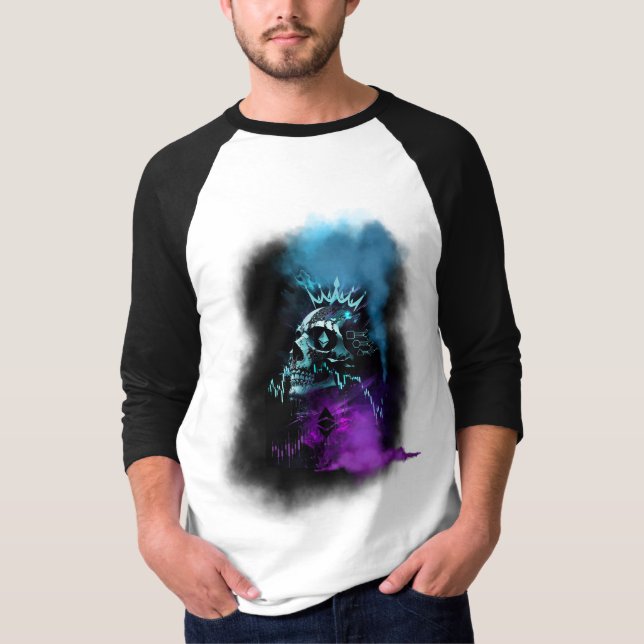 Fantasy-Design | Kryptowährung | Ethereum T-Shirt (Vorderseite)