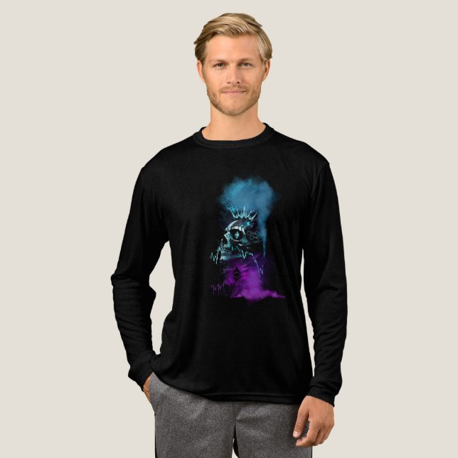 Fantasy-Design | Kryptowährung | Ethereum Tri-Blend Shirt (Volle Vorderseite)