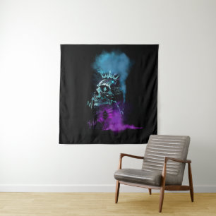 Fantasy-Design Kryptowährung Ethereum Wandteppich