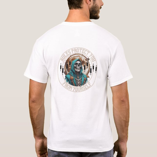 Fantasy-Design | Sensenmann | Motivation T-Shirt (Rückseite)