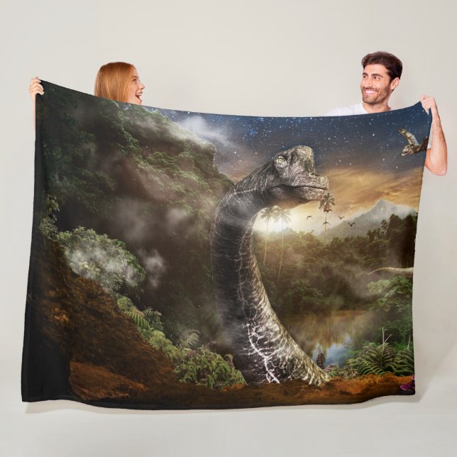 FANTASY DINOSAUR FLEECEDECKE (Beispiel)