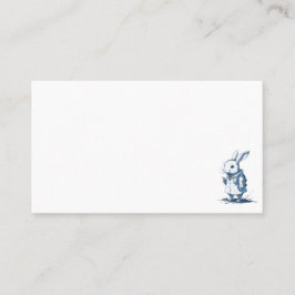 fantasy doctor nurse healer bunny rabbit visitenkarte