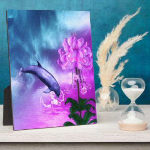 Fantasy Dolphin Fotoplatte