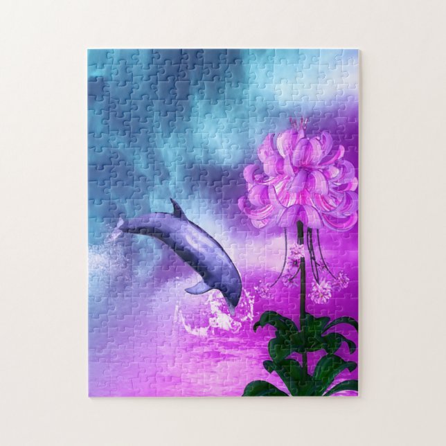 Fantasy Dolphin Puzzle (Vertikal)