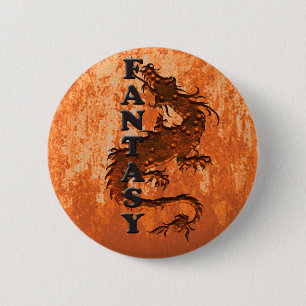 FANTASY-Drache Button