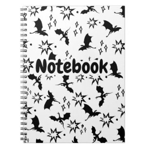 Fantasy-Drachen-Kritzelnotebook Notizblock