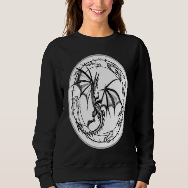 Fantasy dragon  9 sweatshirt (Vorderseite)