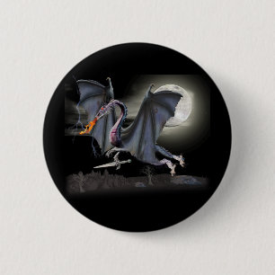 Fantasy Dragon Button