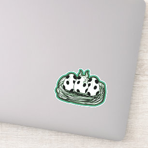 Fantasy Dragon Egg Nest Aufkleber