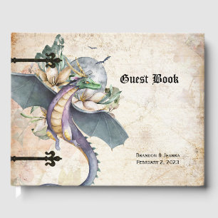 Fantasy Dragon Fairytale Gästebuch