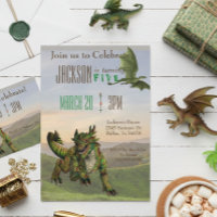Fantasy Dragon Magic Serpent Birthday Party
