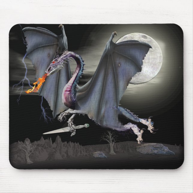 Fantasy Dragon Mousepad (Vorne)