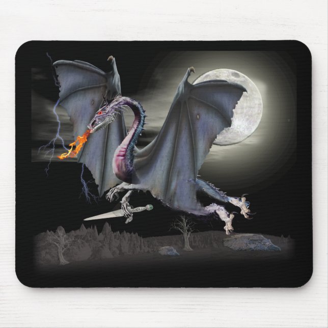 Fantasy Dragon Mousepad (Vorne)