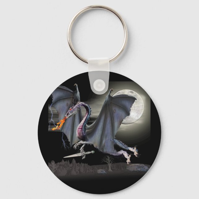 Fantasy Dragon Schlüsselanhänger (Vorderseite)