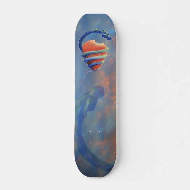 Fantasy Dragon Surf Board Doppelseifer Skateboard (Vorne)