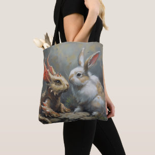 Fantasy Dragon und Kaninchen