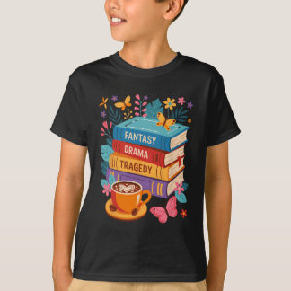 Fantasy Drama Tragedy Books Subtile Anti-Trump T-Shirt