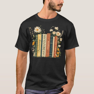 Fantasy-Drama-Tragödie-Buch-Blumen-Zart-Anti-Trump T-Shirt