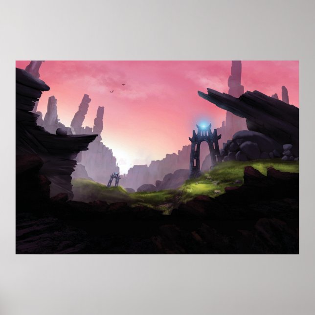 Fantasy Epos Tal drucken. Poster (Vorne)
