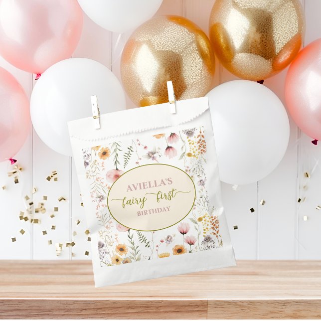 Fantasy Fairy Erste Wildblume Geschenktütchen (Von Creator hochgeladen)