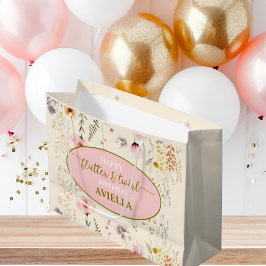 Fantasy Fairy Flutter and Twirl Wildflower Große Geschenktüte