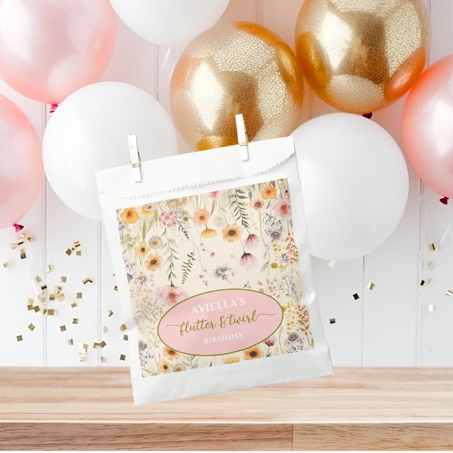 Fantasy Fairy Flutter und Twirl Wildblume Geschenktütchen (Von Creator hochgeladen)