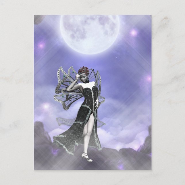 Fantasy Fairy Postcard Postkarte (Vorderseite)