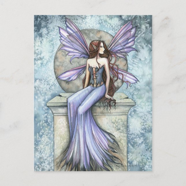 Fantasy Fairy Postcard 'Serenity' Postkarte (Vorderseite)