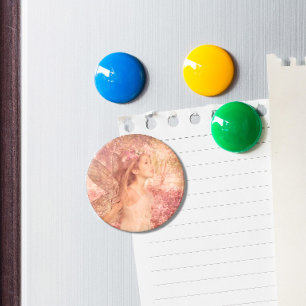 Fantasy Fairy Spring Blossoms Magnet