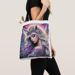 Fantasy Fairy Tote Tag Selige Kunst