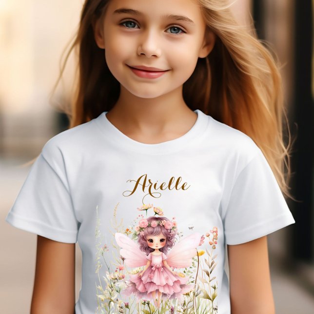 Fantasy Fairy Wildblume Pastel T-Shirt (Von Creator hochgeladen)