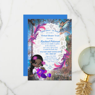 Fantasy Fairytale Geschichten im Wald und Wald Dankeskarte