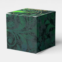 Fantasy-Fantasie in Gold und Green Birdcage