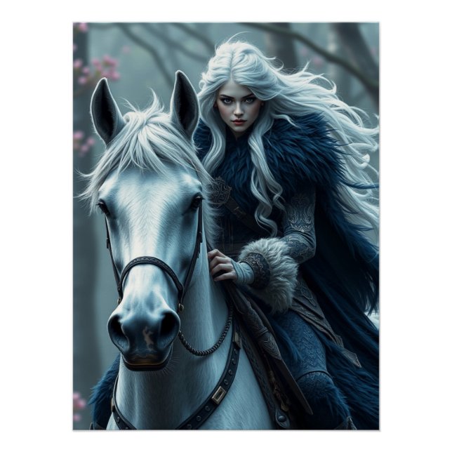 Fantasy Fantasy - Pferd und Begleiter Poster (Vorderseite)