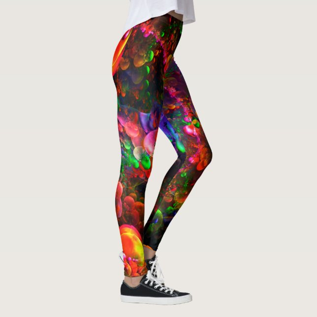 Fantasy-Farbkombination Leggings (Rechts)