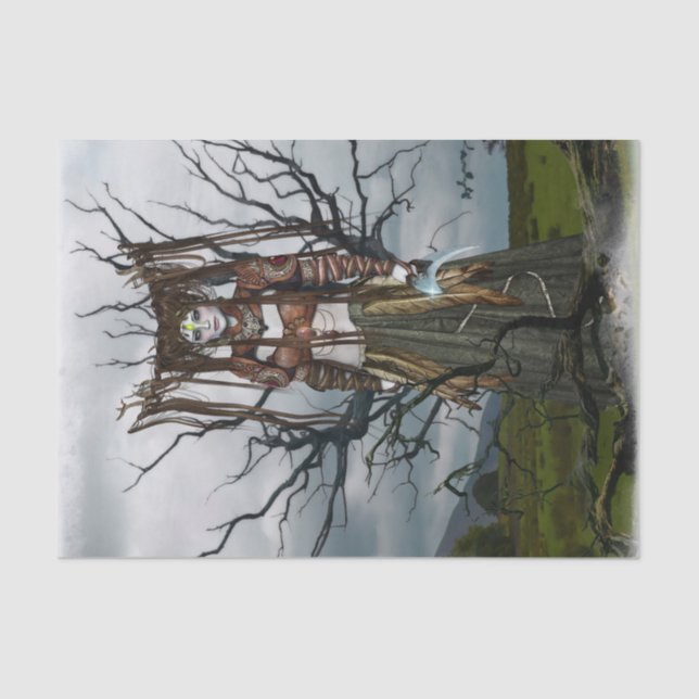 Fantasy Fee Hexenpapier Seidenpapier (Vorderseite)