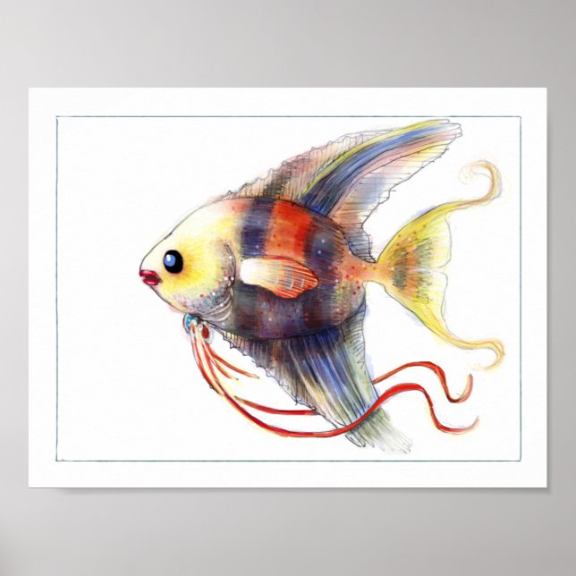Fantasy Fish Poster: Angelica Poster (Vorne)