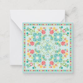 Fantasy Floral Fliese-Sommerwiese  Mitteilungskarte