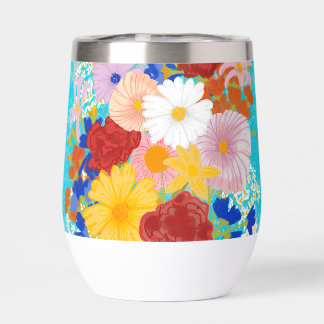 Fantasy Floral Insulted Cup