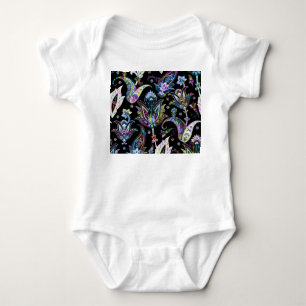 Fantasy Floral Paisley: Nahtlose Ornamente Baby Strampler