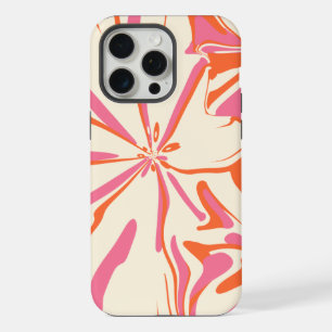 Fantasy Floral - Rosa, Orange und Creme iPhone 15 Pro Max Hülle