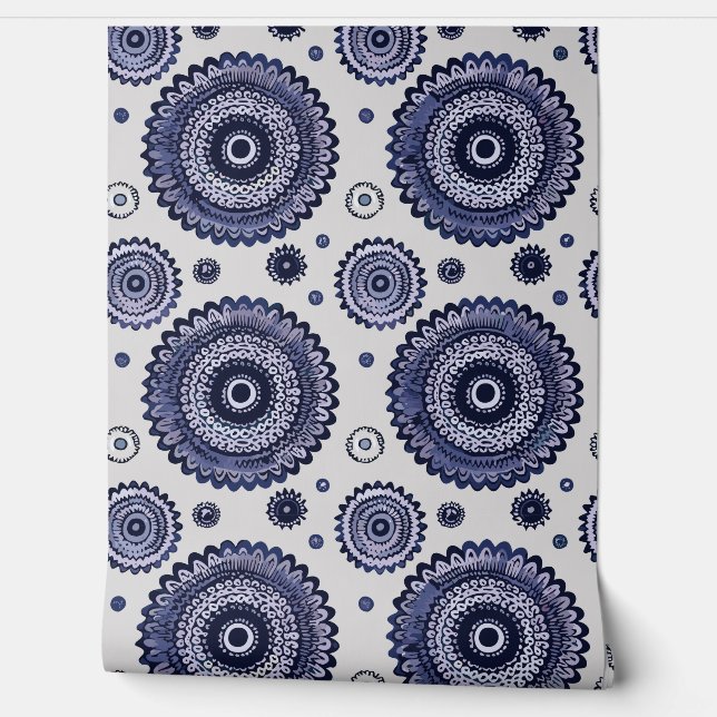 Fantasy floral tapete (Abrollen)