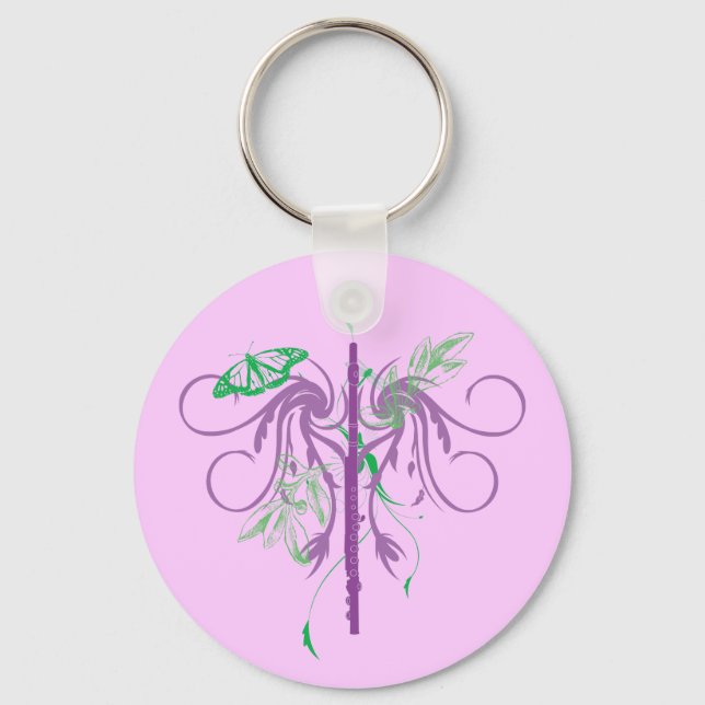 Fantasy Flute Schlüsselanhänger (Vorderseite)