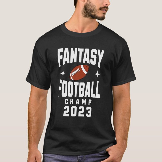 Fantasy Football 2023 League Champion Gewinner 202 T-Shirt (Vorderseite)