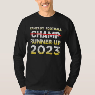 Fantasy-Football 2023 Liga-Zweiter, 2. Platz T-Shirt