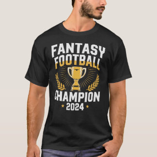 Fantasy Football 2024 Champion Draft Fantasy Footb T-Shirt