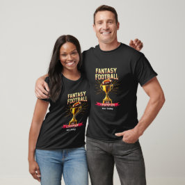 Fantasy Football 2025 Lustiges Champion Football D T-Shirt